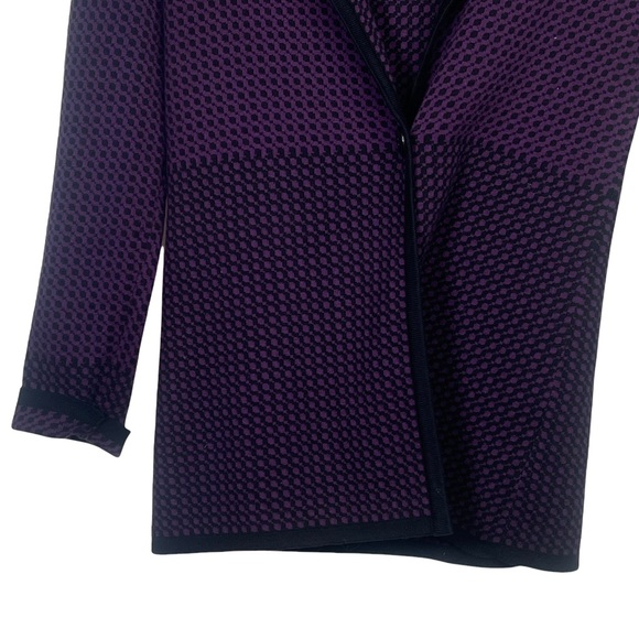 Pendleton XS Purple & Black Single Button Cardigan - Picture 4 of 9